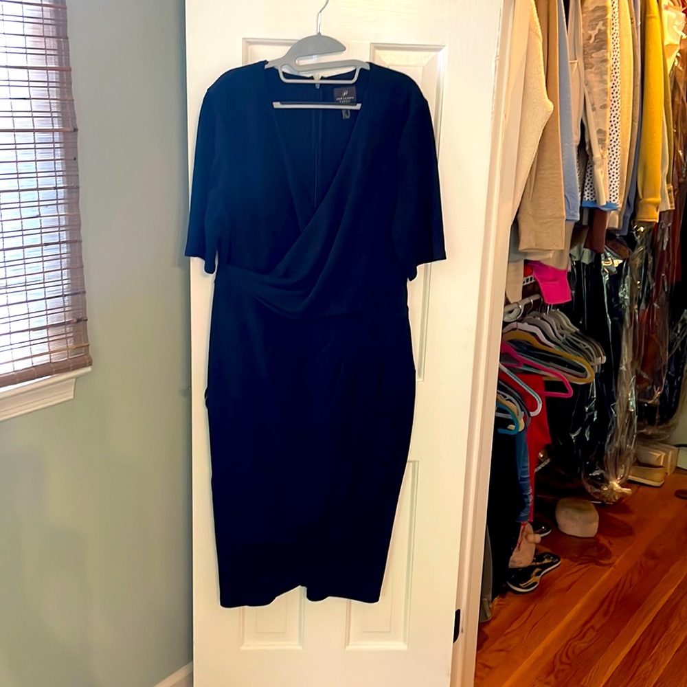 Adrianna papell navy dress size 16